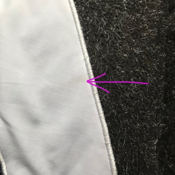 ADIDAS Dark Grey Pullover with Sewn on Mountain Logo - Picture 5 of 5